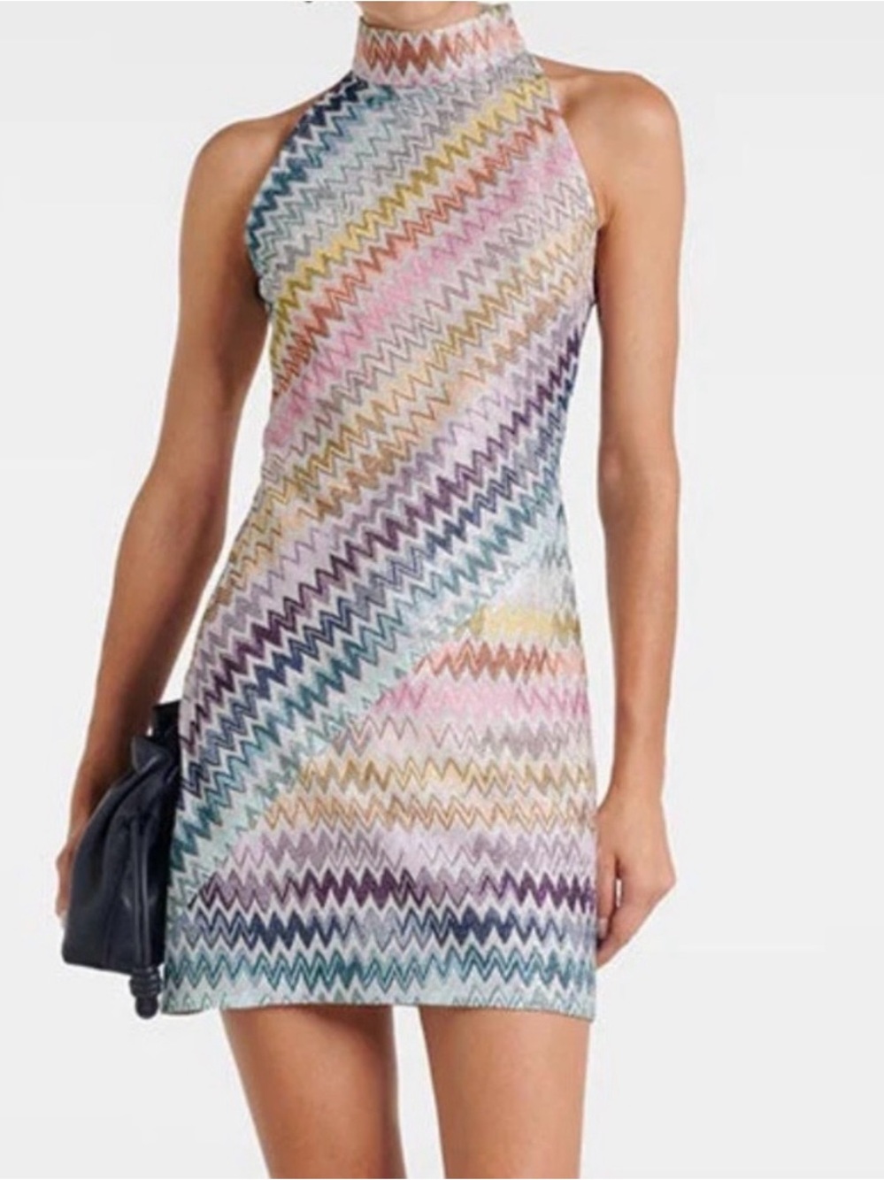 Missoni inspired zigzag mini dress - Picture 2 of 3